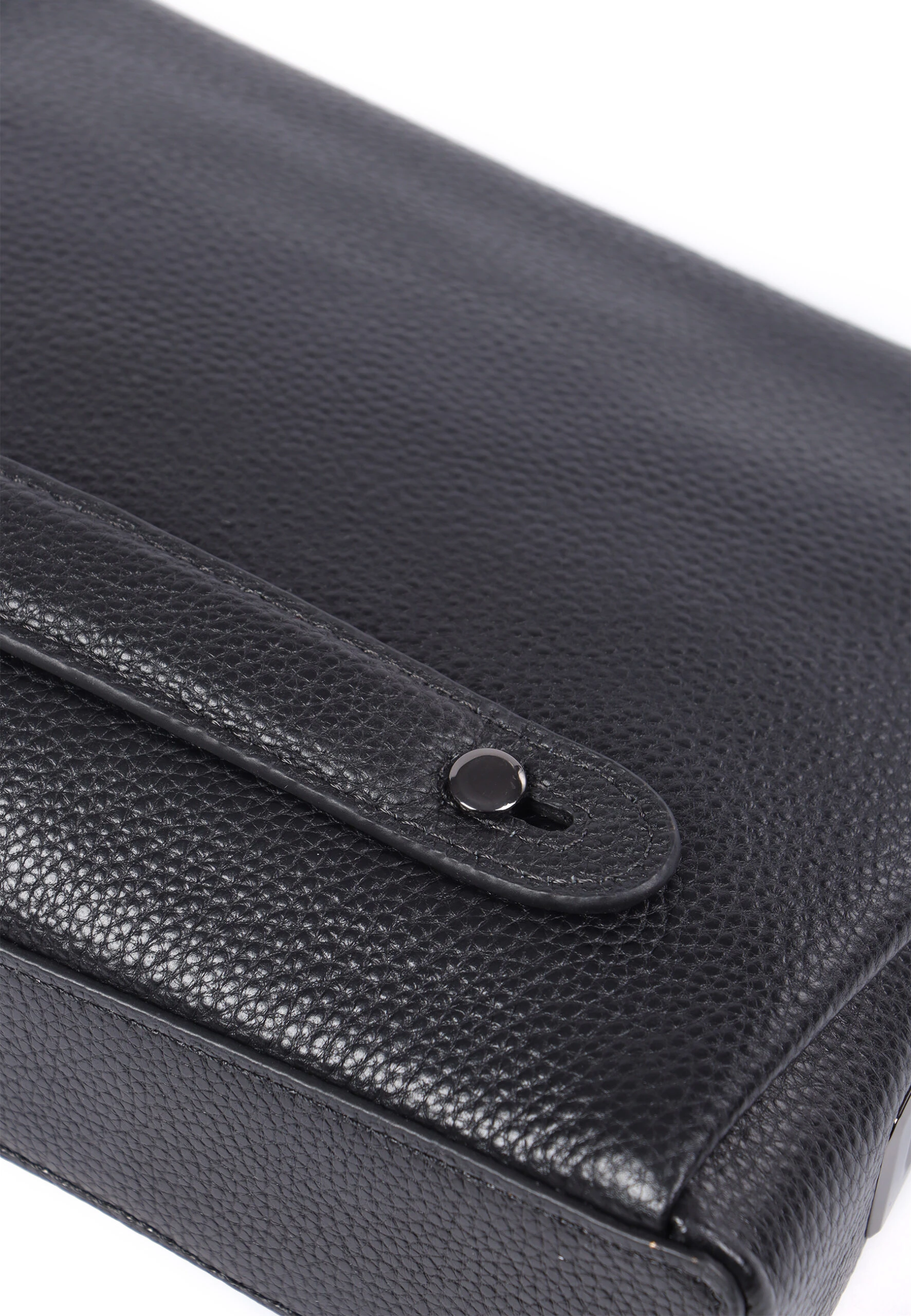 DRACO Fingeravtryck Läderhandväska Svart - Bild 8