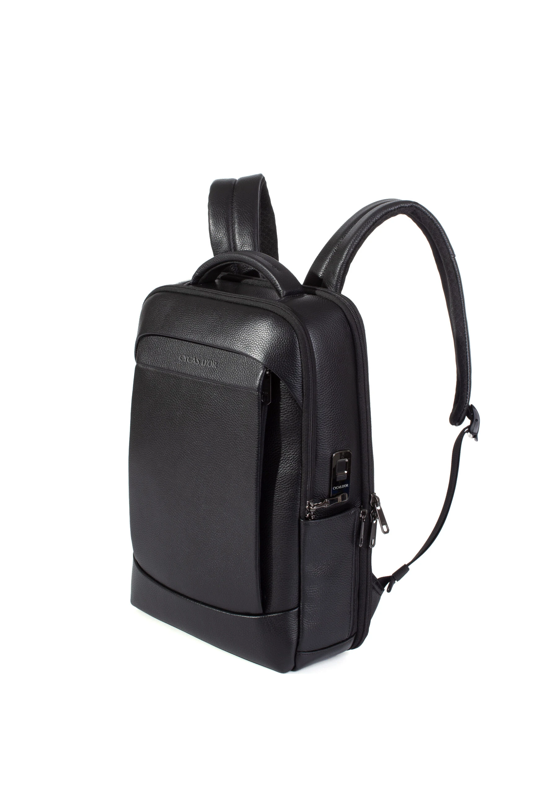 AUREX FINGERPRINT LEATHER BACKPACK - Image 4