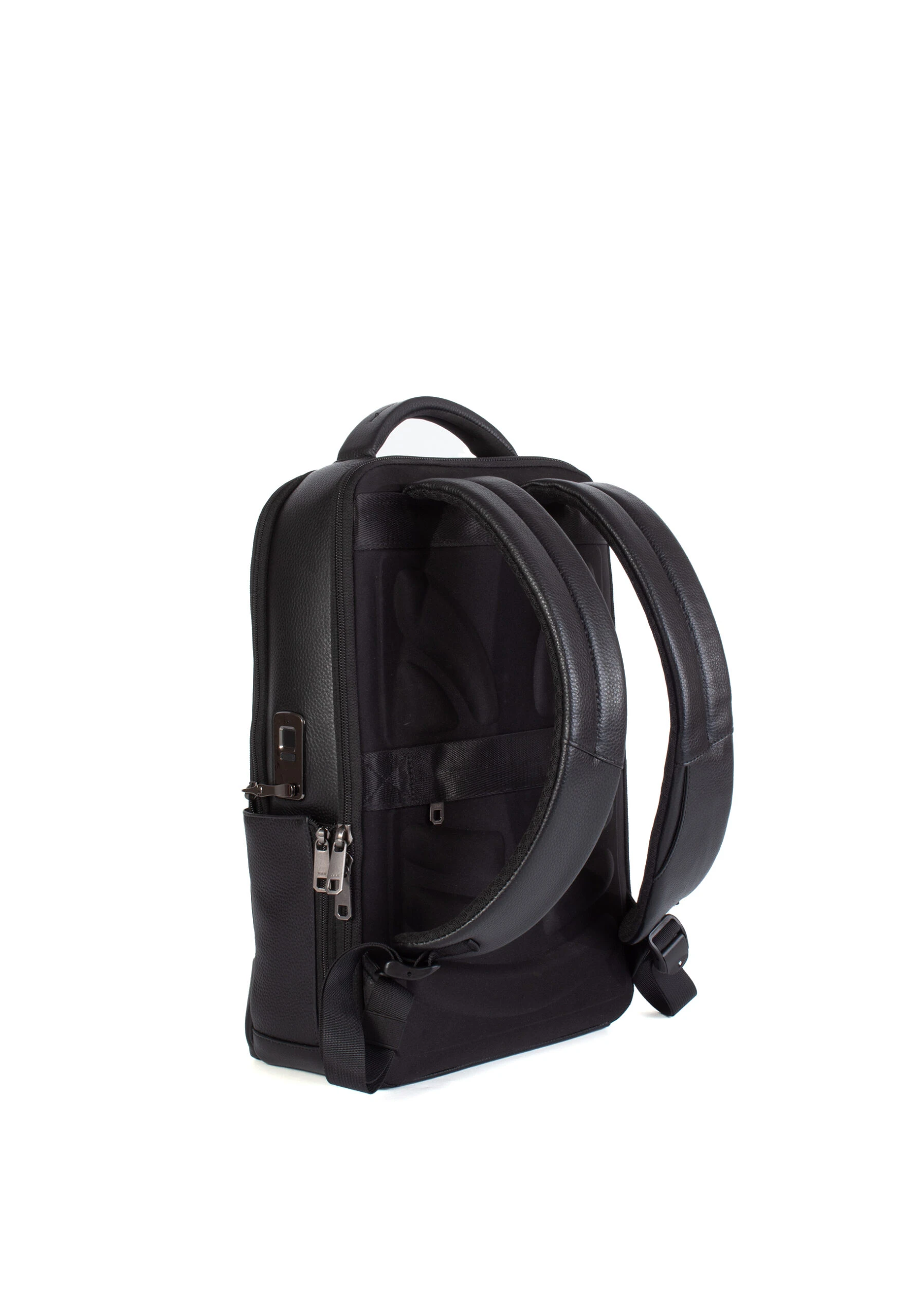 AUREX FINGERPRINT LEATHER BACKPACK - Image 8