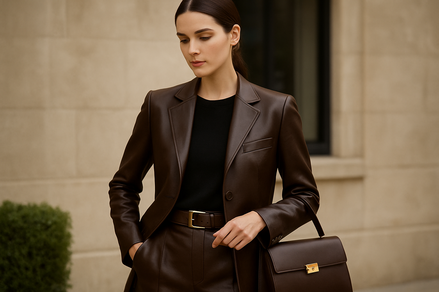 Premium Cycasdor editorial image for Elevating Your Wardrobe with Timeless Leather Essentials