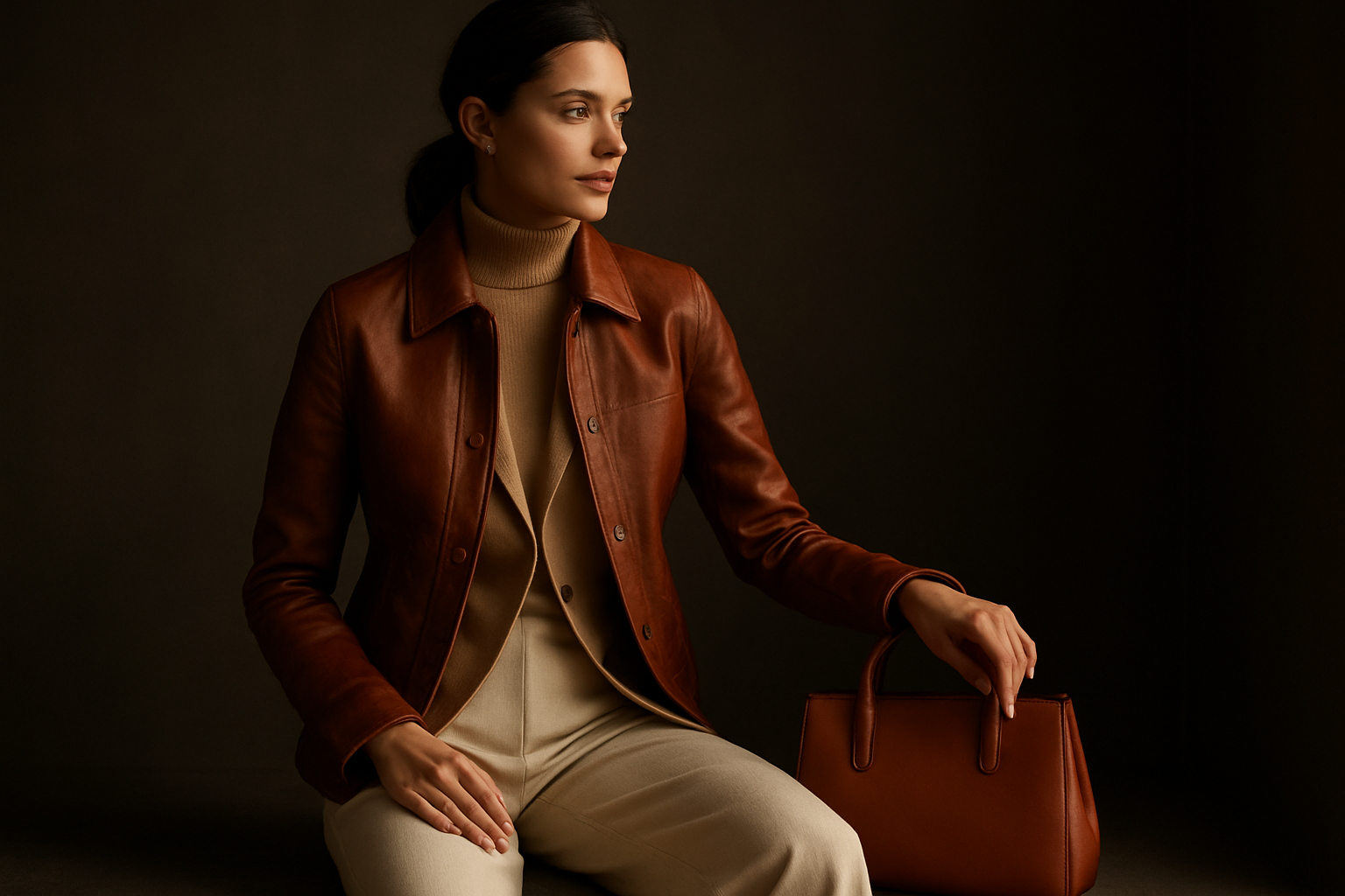 Premium Cycasdor editorial image for The Art of Timeless Leather Jackets: Styling for Every Season